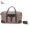 Outdoor Canvas Gym Duffle Bag Leather Travel Bag Man